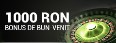 1000 RON Bonus de bun-venit